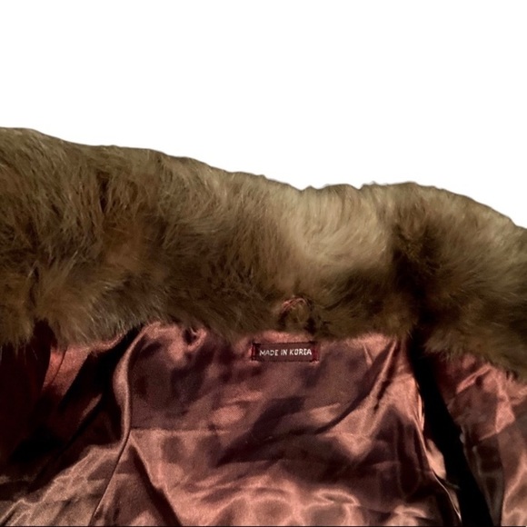 ***VINTAGE*** 100% Real Rabbit Fur Coat - Picture 3 of 4